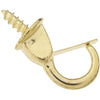 National 7/8 In. Safety Cup Hook with Spring Clip (2 Count)