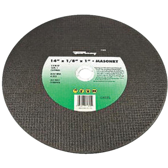 Forney Type 1 14 In. x 1/8 In. x 1 In. Masonry/Asphalt Cut-Off Wheel