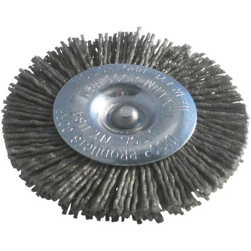 Dico Nyalox 3 In. Extra Coarse Drill-Mounted Wire Brush