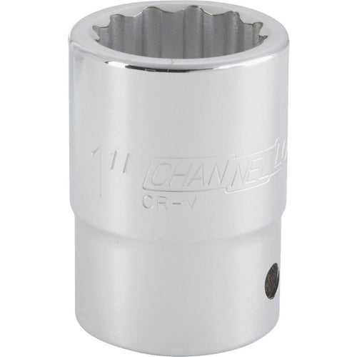 Channellock 3/4 In. Drive 1 In. 12-Point Shallow Standard Socket