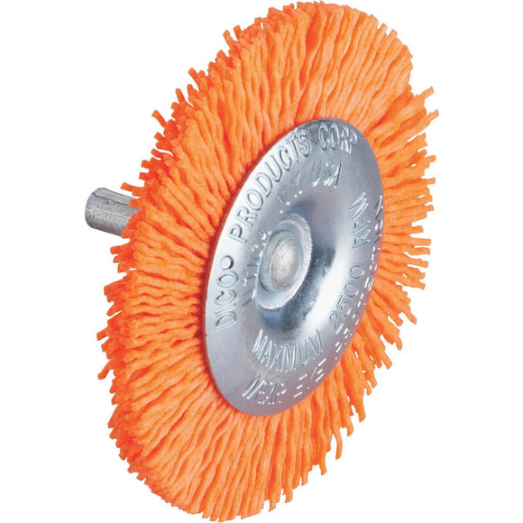 Dico Nyalox 3 In. Coarse Drill-Mounted Wire Brush