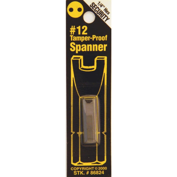 Best Way Tools #12 Spanner Security 1 In. 1/4 In. Hex Screwdriver Bit