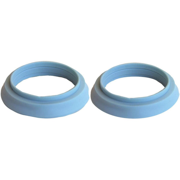 Lasco 1-1/2 In. x 1-1/4 In. Blue Vinyl Slip Joint Washer (2 Pack)