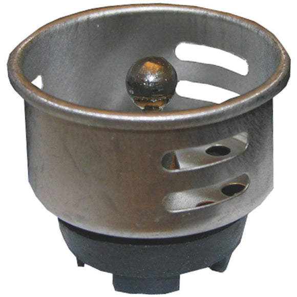 Lasco 2 In. Chrome Jr. Duo Basket Strainer Stopper