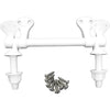 Lasco 3/8 x 2-1/2 White Plastic Toilet Seat Hinge