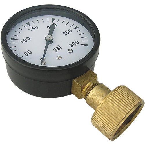 Lasco 3/4 In. x 2-1/2 In. 300 psi Pressure Gauge