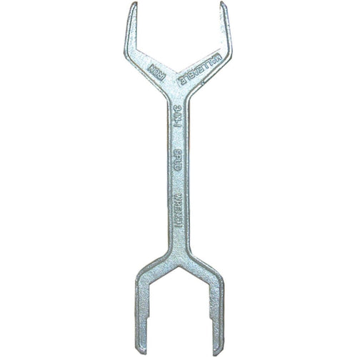 Lasco 11.75 In. Die Cast Bright Plated Plumber's Wrench