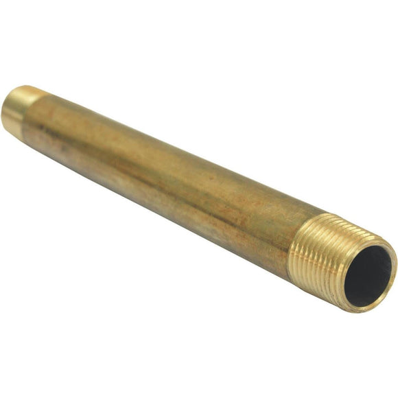 Lasco 3/8 In. x 6 In. Brass Nipple