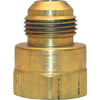 Lasco 15/16 In. M x 1/2 In. FPT Brass Flare Adapter