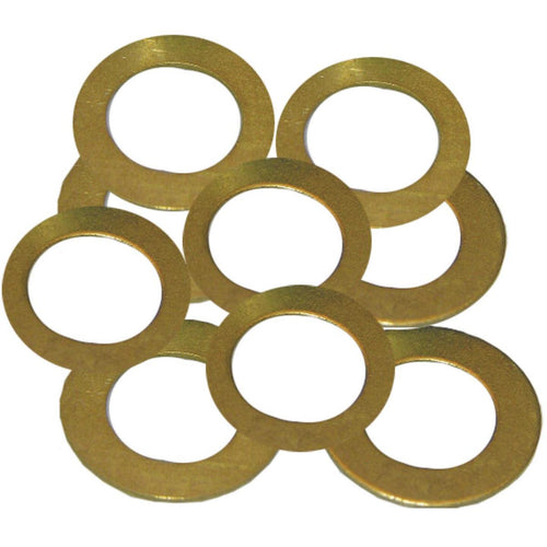 Lasco Assorted Brass Friction Rings for Cone Faucet Washer