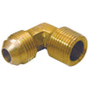 Lasco 1/2 In. M x 1/2 In. MPT 90 deg Flare Brass Elbow