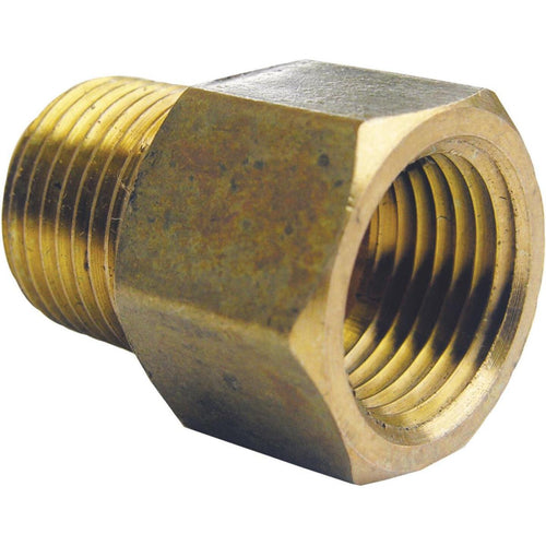 Lasco 3/8 In. FPT x 3/8 In. MPT Brass Adapter