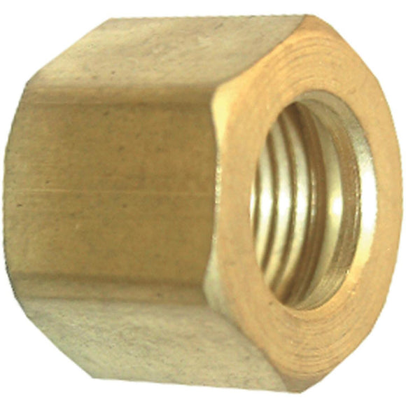 Lasco 3/16 In. Brass Compression Nut (2-Pack)