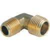 Lasco 3/8 In. MPT x 1/4 In. MPT 90 deg Brass Elbow