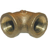 Lasco 1/4 In. FPT X 1/4 In. FPT 90 deg Brass Elbow