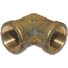 Lasco 3/8 In. FPT X 3/8 In. FPT 90 deg Brass Elbow