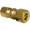 Lasco 3/16 In. x 3/16 In. Brass Compression Union