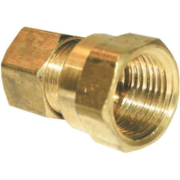 Lasco 3/8 In. C x 3/8 In. FPT Brass Compression Adapter