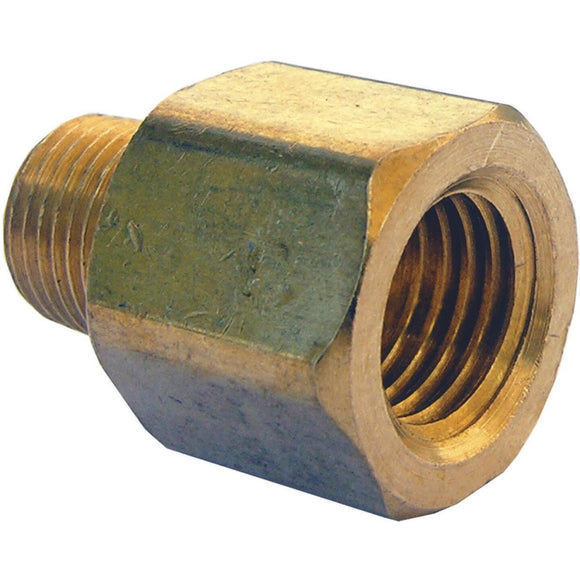 Lasco 1/4 In. F x 1/8 In. MPT Brass Flare Adapter