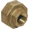 Lasco 1/4 In. FPT x 1/4 In. FPT Red Brass Threaded Union