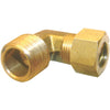 Lasco 1/2 C x 1/2 In. MPT 90 deg Compression Brass Elbow