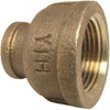 Lasco 3/4 In. FPT x 1/4 In. FPT Red Brass Reducing Bell Coupling