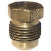 Lasco 5/8 In. Brass Flare Plug