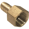 Lasco 1/2 In. FPT x 1/2 In. Brass Hose Barb Adapter