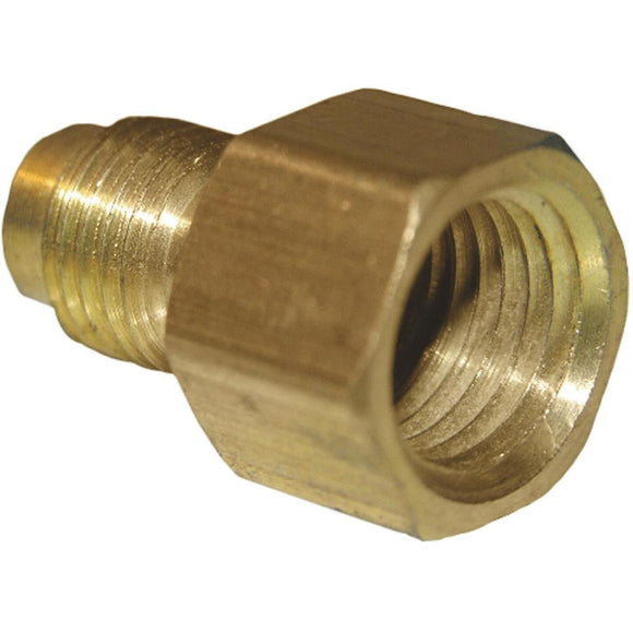 Lasco 1/4 In. M X 3/8 In. FPT Brass Flare Adapter