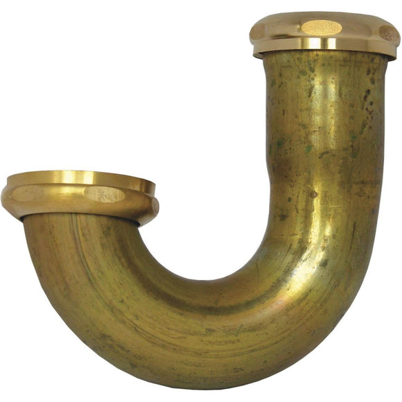 Lasco 1-1/2 In. OD LA Pattern Rough Brass J-Bend