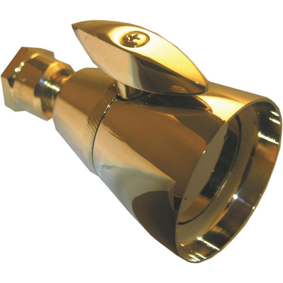 Lasco Chatam Style 1-Spray 1.8 GPM Fixed Showerhead, Polished Brass