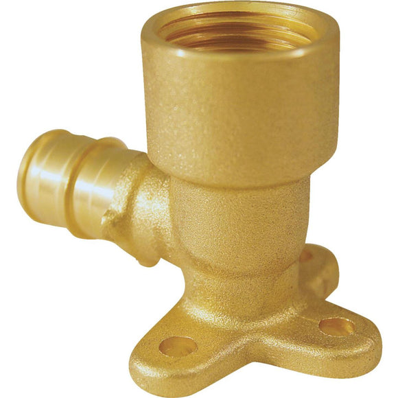 Conbraco 1/2 In. Barb x 1/2 In. FNPT Brass Drop Ear PEX Elbow, Type A