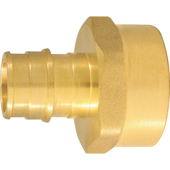 Conbraco 3/4 In. x 1 In. Brass Insert Fitting FIP Adapter Type A