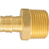 Conbraco 1/2 In. x 3/4 In.Brass Insert Fitting MIP Adapter Type A