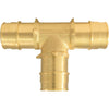 Conbraco 1 In. x 1 In. x 1 In. Barb Brass PEX Tee, Type A