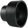 Charlotte Pipe 4 In. x 3 In. Hub x Hub Reducing ABS Coupling