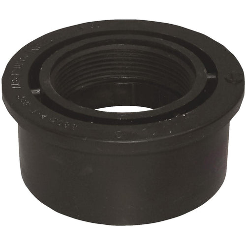 Charlotte Pipe 2 In. x 1-1/2 In. Spigot x FIP Reducing ABS Bushing