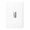 Lutron Toggler Incandescent White Preset Slide Dimmer Switch