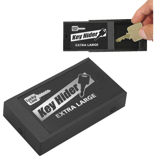 Lucky Line Black Plastic Extra Large Magnetic Key Hider