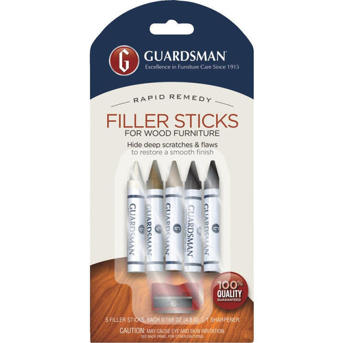 Guardsman Rapid Remedy 5-Color Wood Furniture Filler Sticks