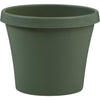 Bloem Terra Living Green 10.67 In. H. x 12 In. Dia. Polypropylene Planter