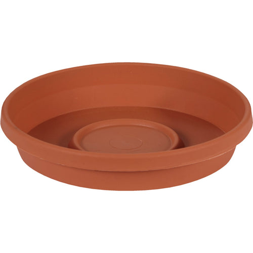 Bloem 14 In. Terracotta Poly Classic Flower Pot Saucer