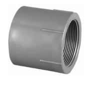 Charlotte Pipe PVC 08101 1400HA Schedule 80 1 in. Slip x 1 in. Dia. Female Pipe Thread, Pipe Adapter