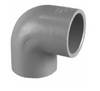 Charlotte Pipe & Foundry PVC 08300 1000HA 1/2-Inch PVC Schedule 80 S x S 90-Degree PVC Elbow 1/4 Bend